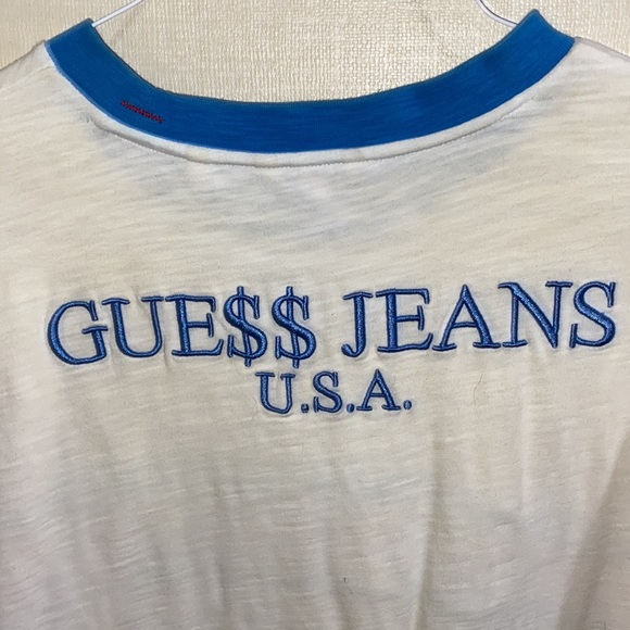 Guess X A$AP Rocky Ringer Tee Shirt - Picture 5 of 8